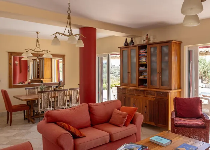 Minos - 4-bedroom Luxury With Pool In Spartia, Kefalonia * Спартия