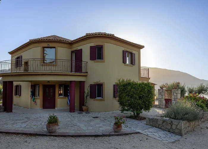 Minos - 4-bedroom Luxury With Pool In Spartia, Kefalonia Вилла