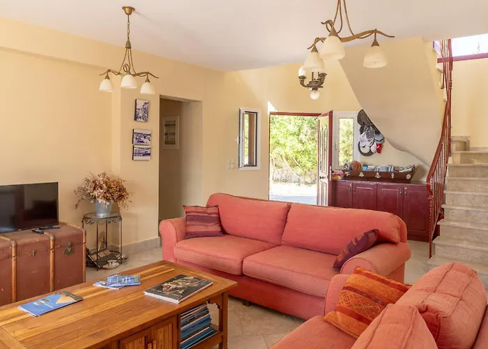 Minos - 4-bedroom Luxury With Pool In Spartia, Kefalonia Спартия