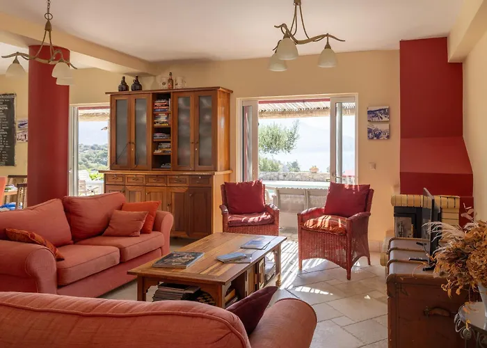 Minos - 4-bedroom Luxury With Pool In Spartia, Kefalonia *
